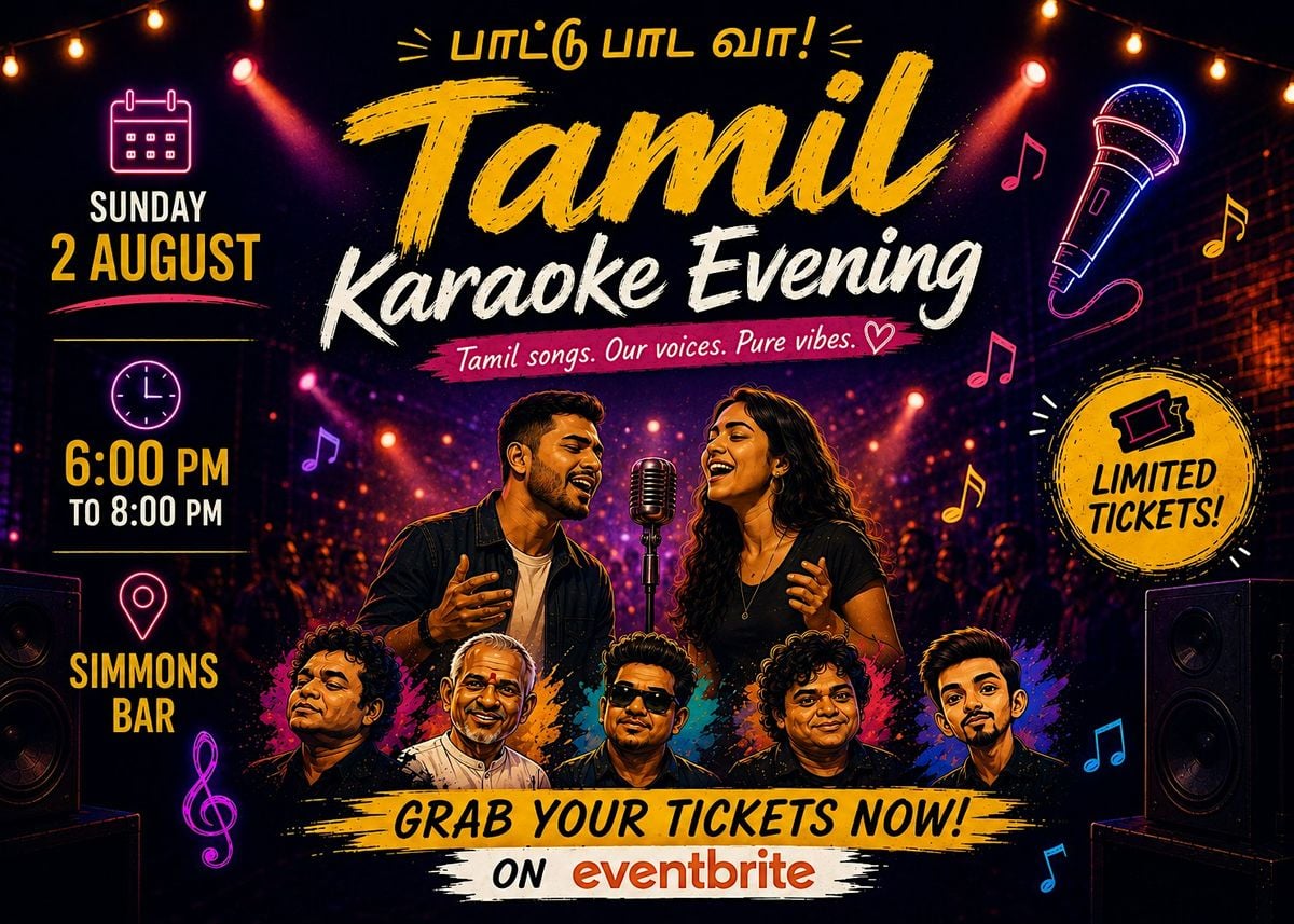 Tamil karaoke evening