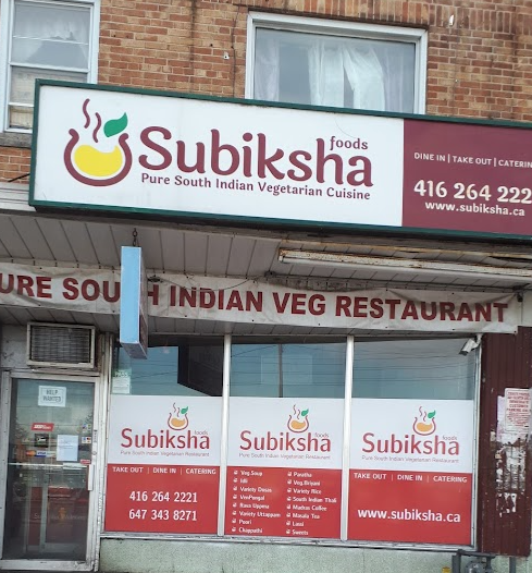 Subiksha Foods Restaurant - Scarborough