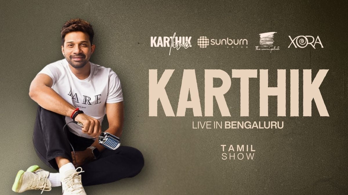 Karthik Live In Bengaluru - Exclusive Tamil Show